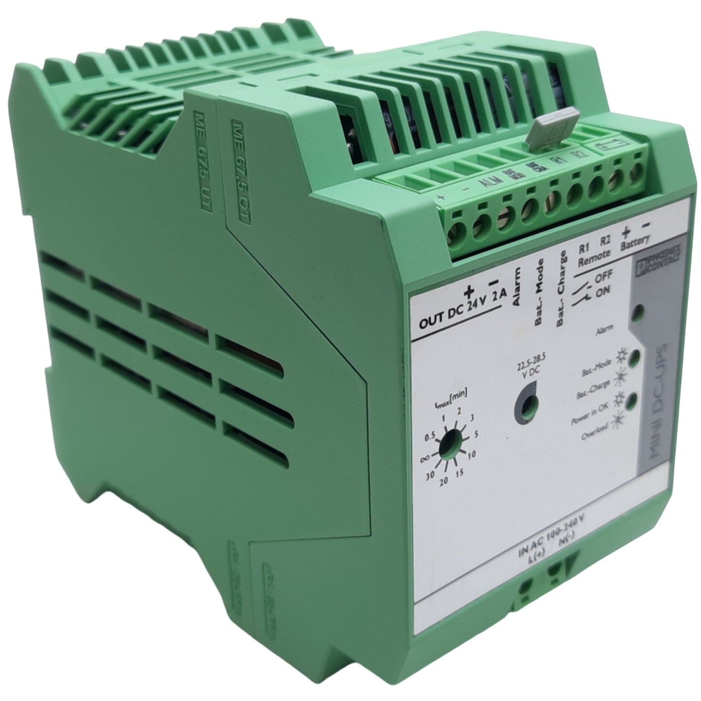 New – Open box Phoenix Contact 2866640 Power Supply, Input 100-240V AC, Output 2A 24V DC