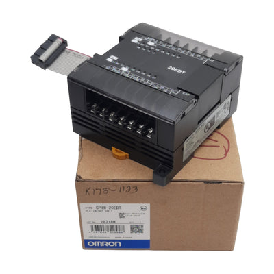 New Omron CP1W-20EDT Digital I/O Expansion Unit 12 Inputs, 8 Outputs, PNP/NPN, 24VDC