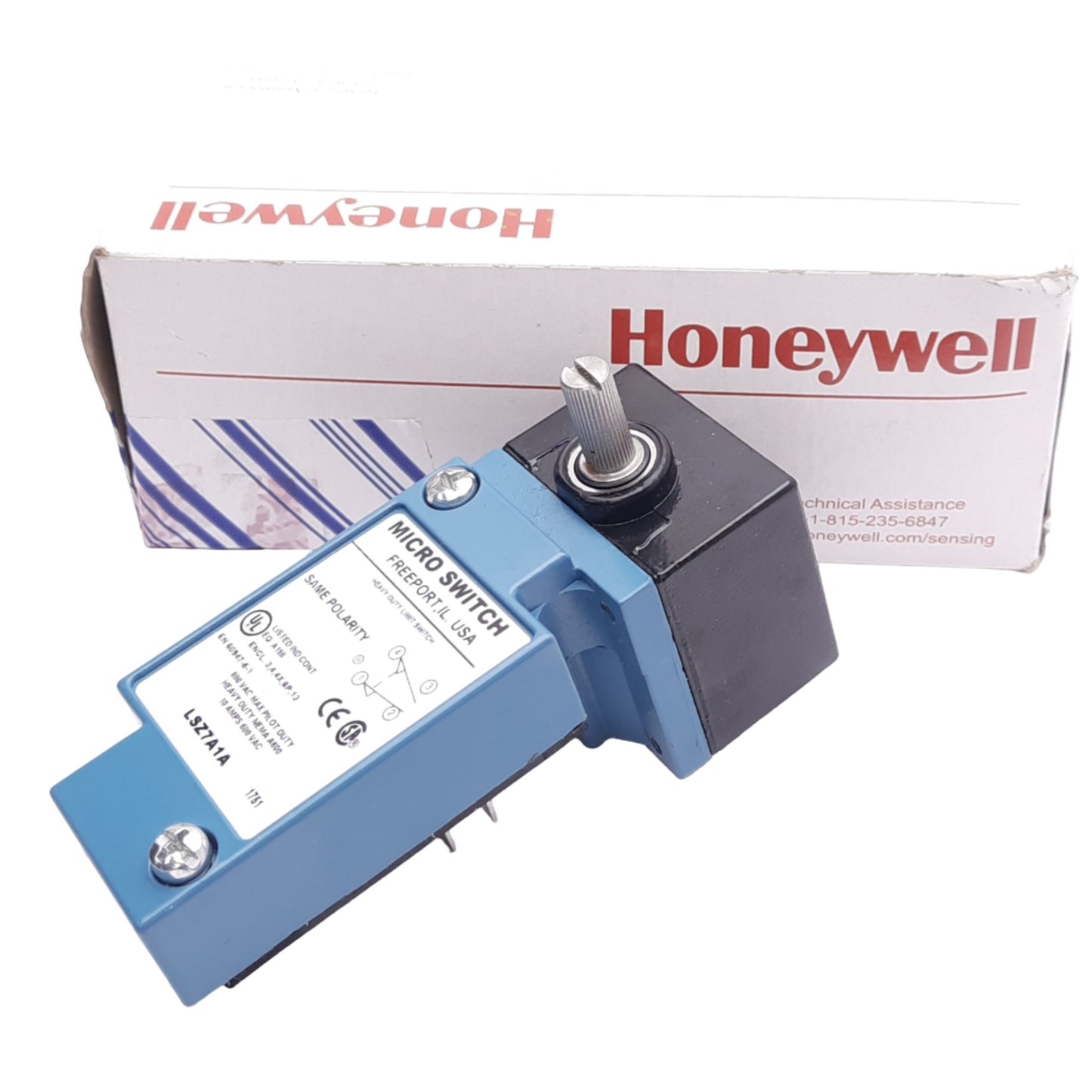 New Honeywell LSZ7A1A MICRO SWITCH Limit Switch, SPDT 1NC 1NO, 600VAC/250VDC Max