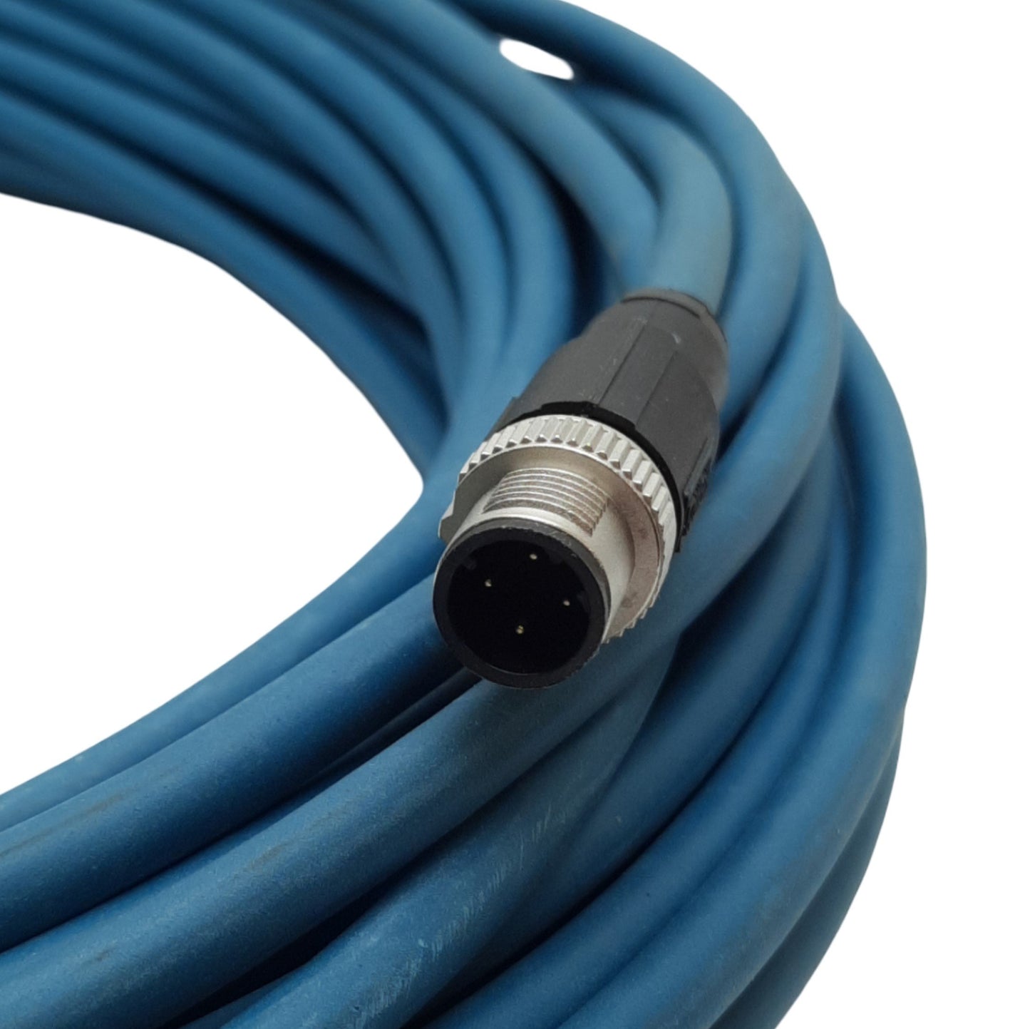 New Phoenix Contact NBC-MSD/30,0-93EMSD Network Ethernet Cable, M12 4-P Male, 30m