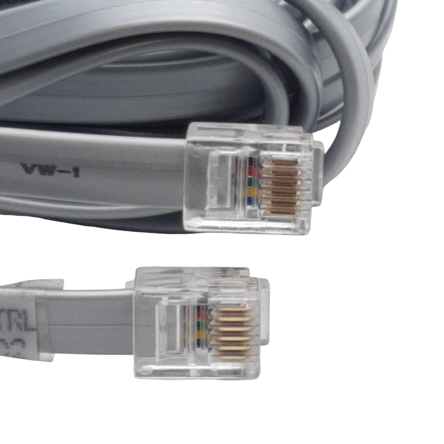 New Red Lion CBLRLC02 Cordset, RJ12 Male to RJ12 Male, For Modular Controller, 10ft