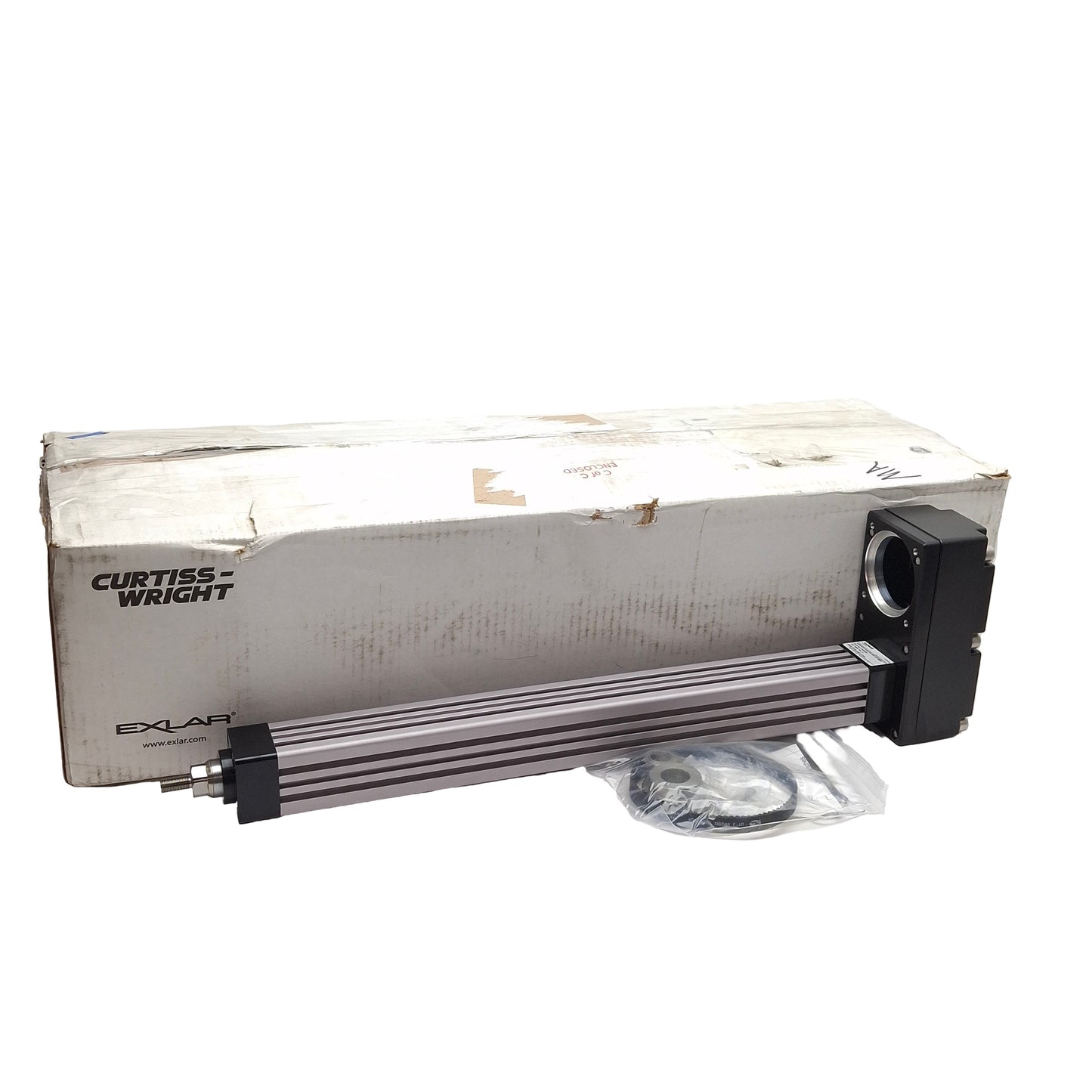 New Exlar KX60-0475-10-NA-S10-IMC-XH-78858 Linear Actuator, 10mm Lead, 450mm Stroke