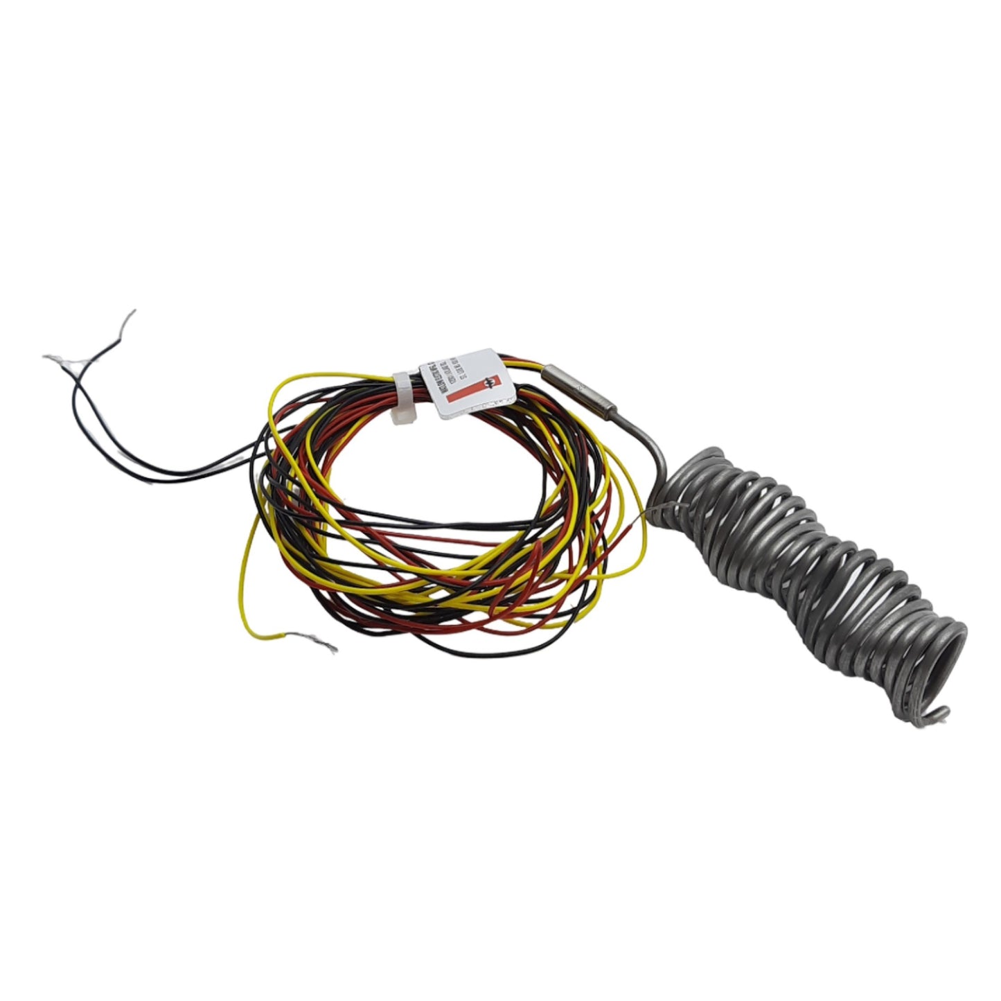 Used Watlow 125DS077AX-2579 Coiled Heater, ø3/8in Coil, 240VAC 750W, Flying Leads