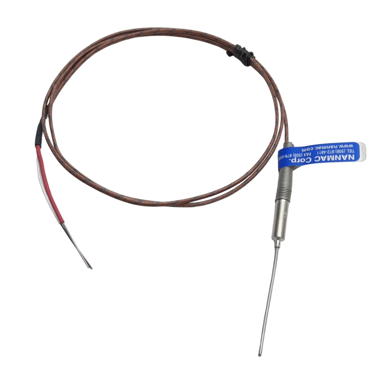 New – Open box Nanmac A8B-5-2 Rigid Thermocouple ø1/16in x 2in Sheath, Type J, Grounded