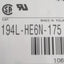 New Allen Bradley 194L-HE6N-175 Disconnect Switch Handle, Yellow/Red, 90° On/Off