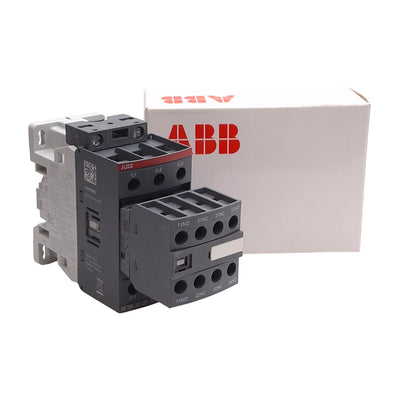 New ABB AF38-30-22-13 Contactor 3P 2NO+2NC Aux, 18.5kW @ 400VAC 38A, 100-250VDC Coil