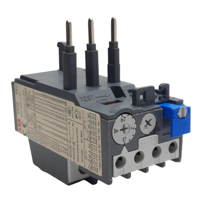 Used ABB TA25DU-2.4M Thermal Overload Relay, 3-Poles, 1N.C. + 1N.O., 1.7-2.4A, 600VAC