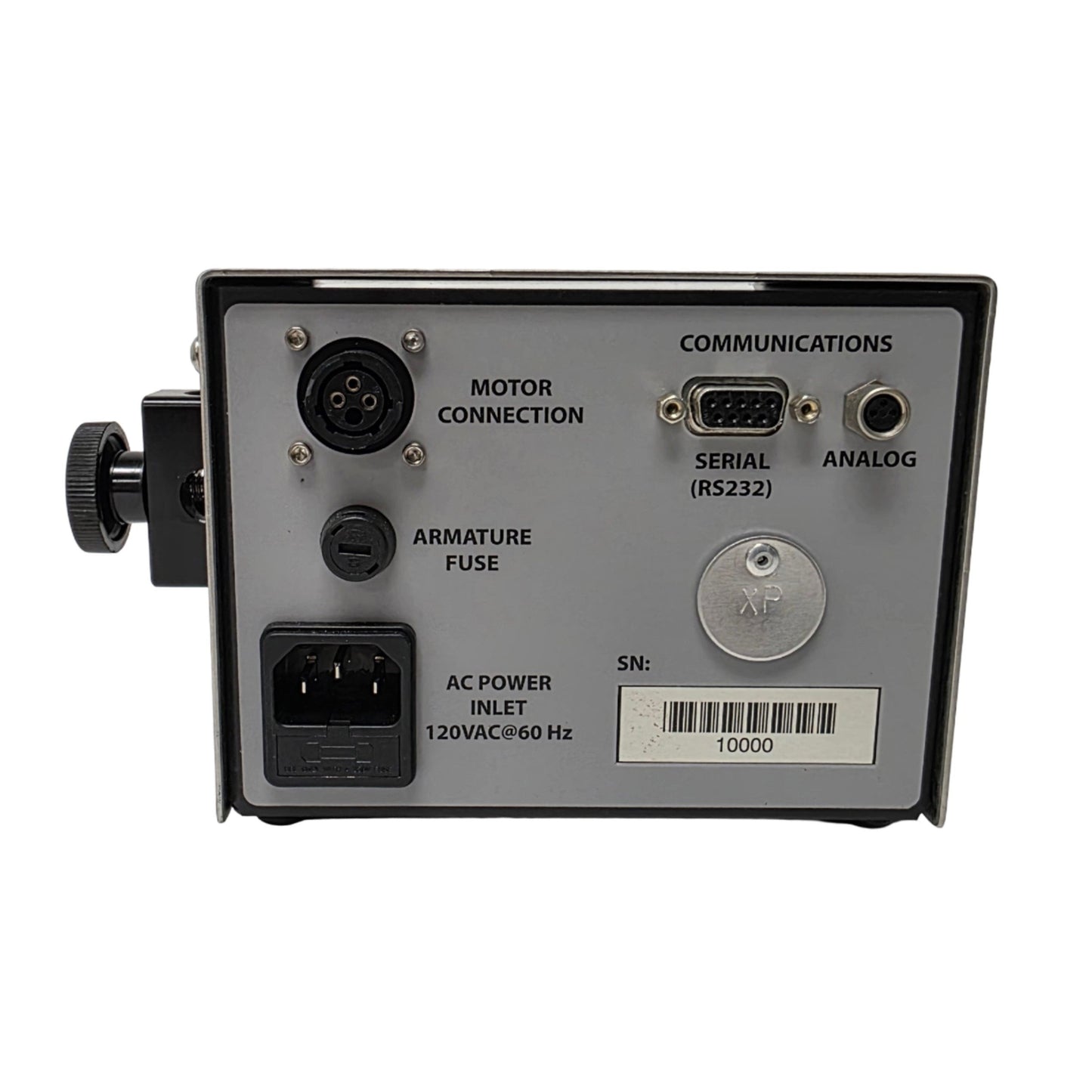 Used Chemglass CG-2033 OptiChem DC Motor Controller, CW/CCW, 0-10VDC, RS232, 120VAC