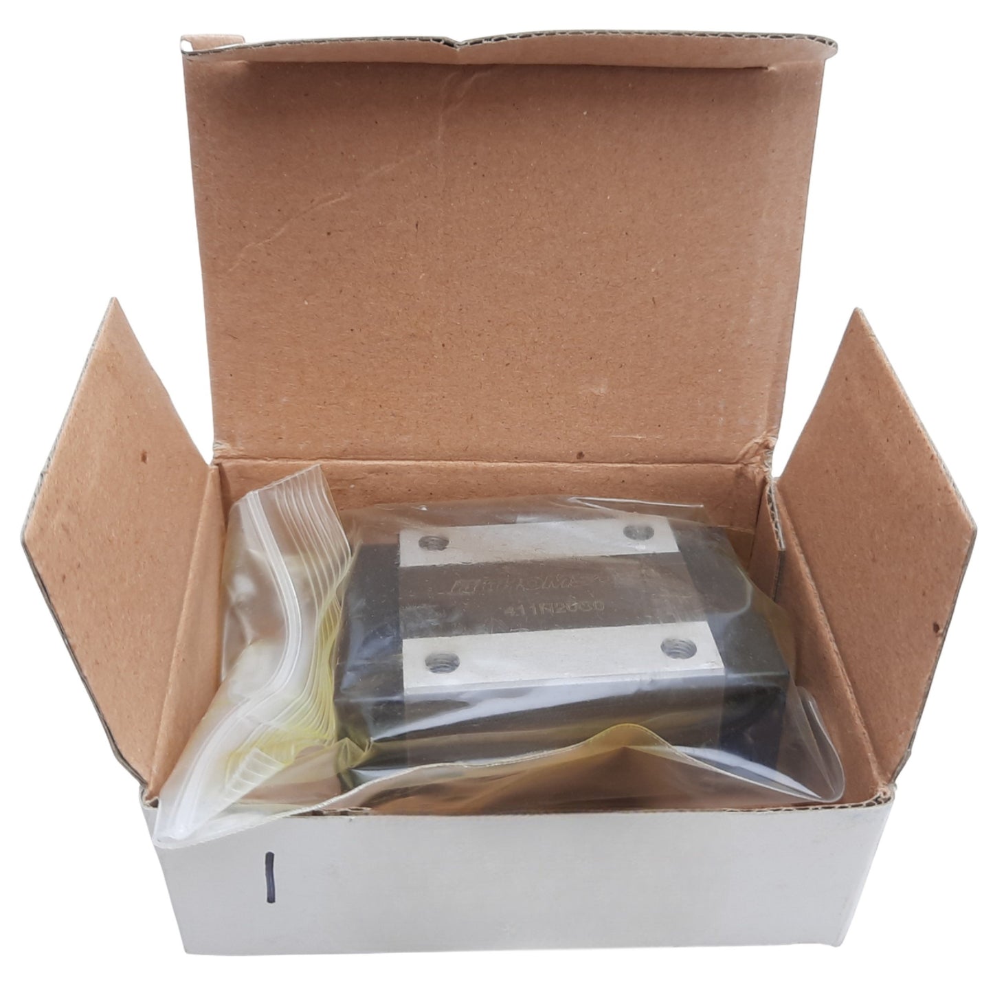 New Thomson 411N20C0 Linear Guide Ball Carriage 14300N, 69.3mm L x 44mm W x 25.5mm H