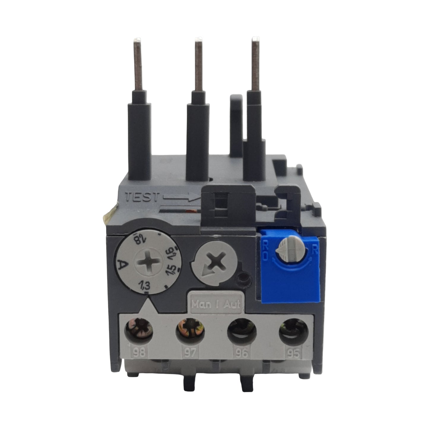 Used ABB TA25DU-1.8M Thermal Overload Relay, 3-Pole, 1N.C. + 1N.O., 1.3-1.8A, 600VAC