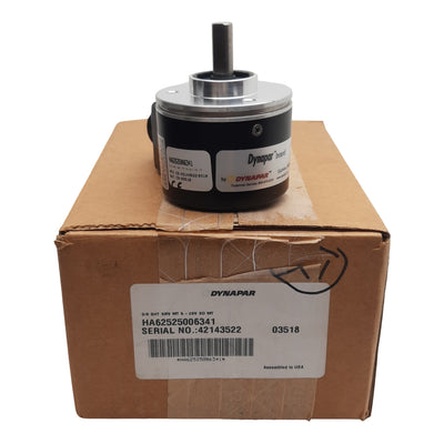 New Dynapar HA62525006341 Rotary Encoder, ø9.525mm Shaft, 6000rpm, 2500ppr, 26VDC