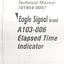 New Danaher A103-006 Electronic Counter 7-Digit, 115-230VAC, 68mm x 33mm Panel