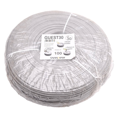 New Canalplast GUEST30 Wire Duct Braided Extensible Wire Sheath, ø30/45mm ID, 100m