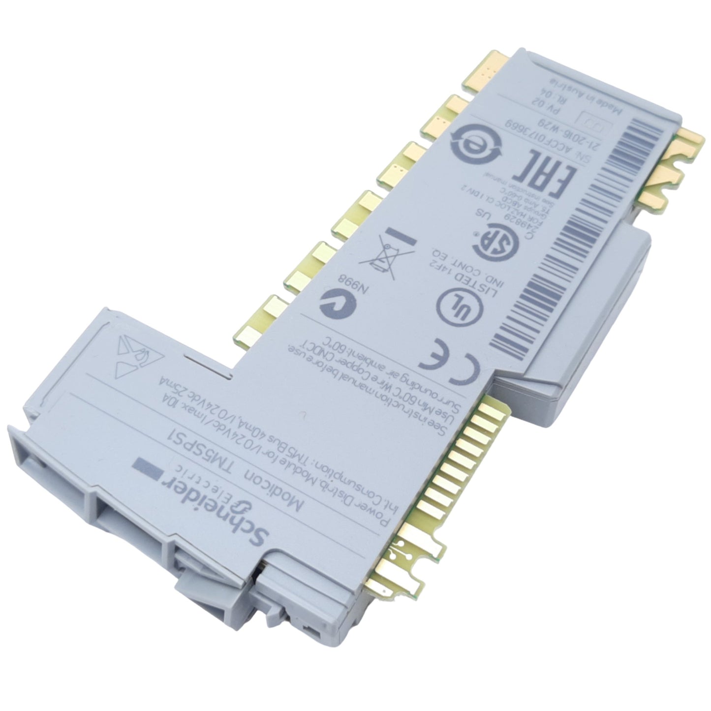 New – Open box Schneider Electric TM5SPS1 Power Distribution Module, Modicon TM5 for I/O 24V DC