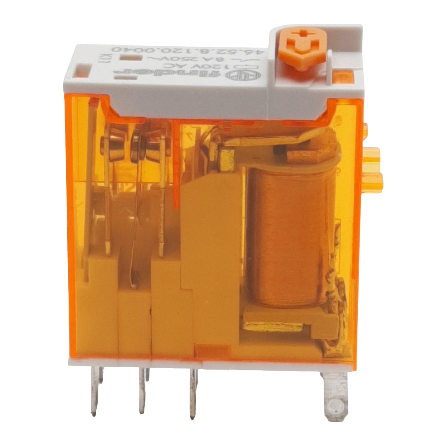 New Lot of 4 Finder 46.52.8.120.0040 Ice Cube Relay, DPDT, 8A 250VAC, 120VAC Coil