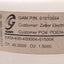 New Gam EKM-400-40000K-01500K Aluminum Elastomer Coupling ø40mm & ø1.5in Bore, 400Nm