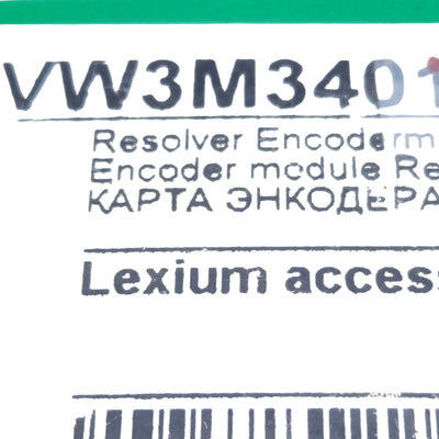 New Schneider Electric VW3M3401 Encoder Module Resolver, Connector Type 9-Pin Female
