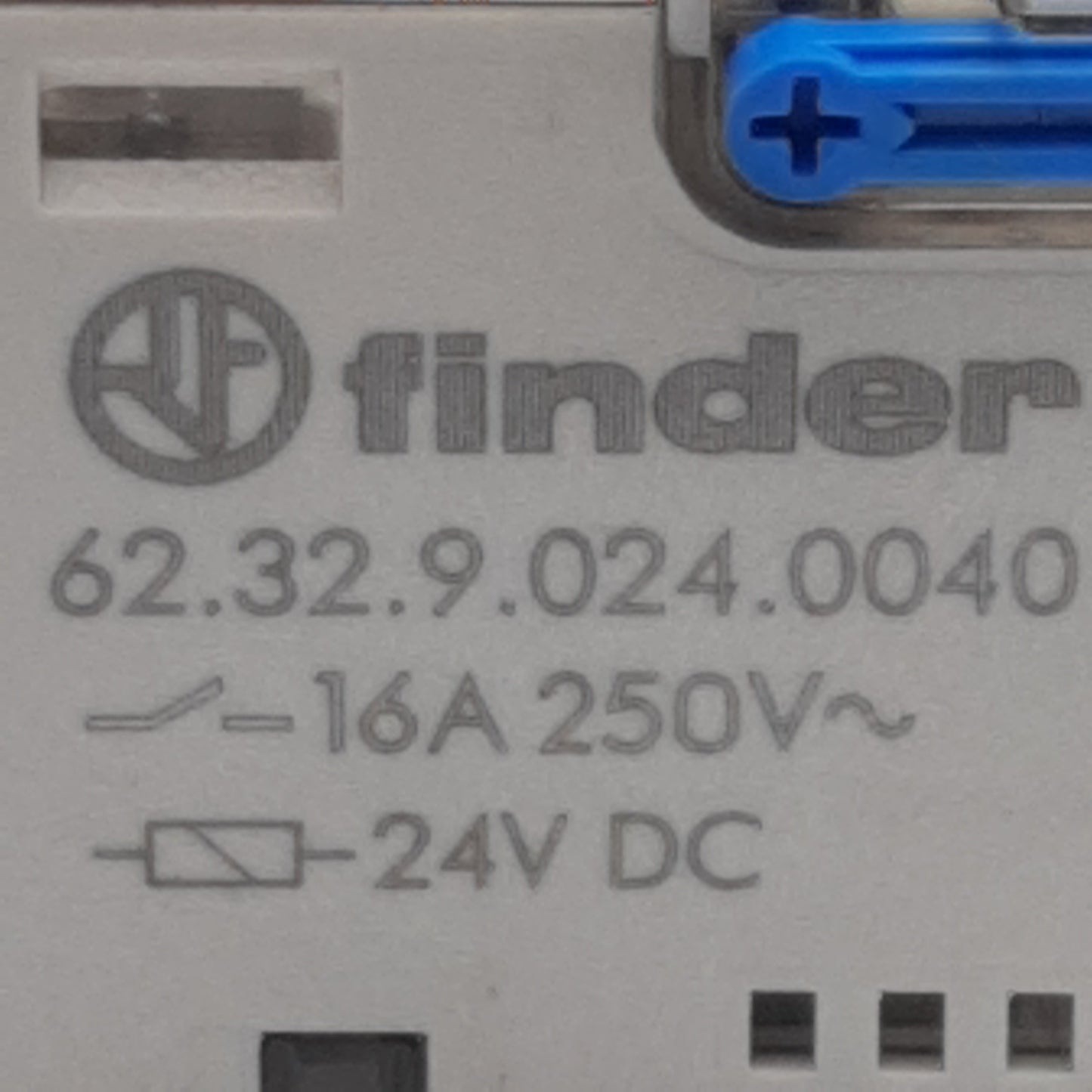 New – Open box Lot of 3 Finder 62.32.9.024.0040 Ice Cube Relay, DPDT, 16A 250VAC, 24VDC Coil