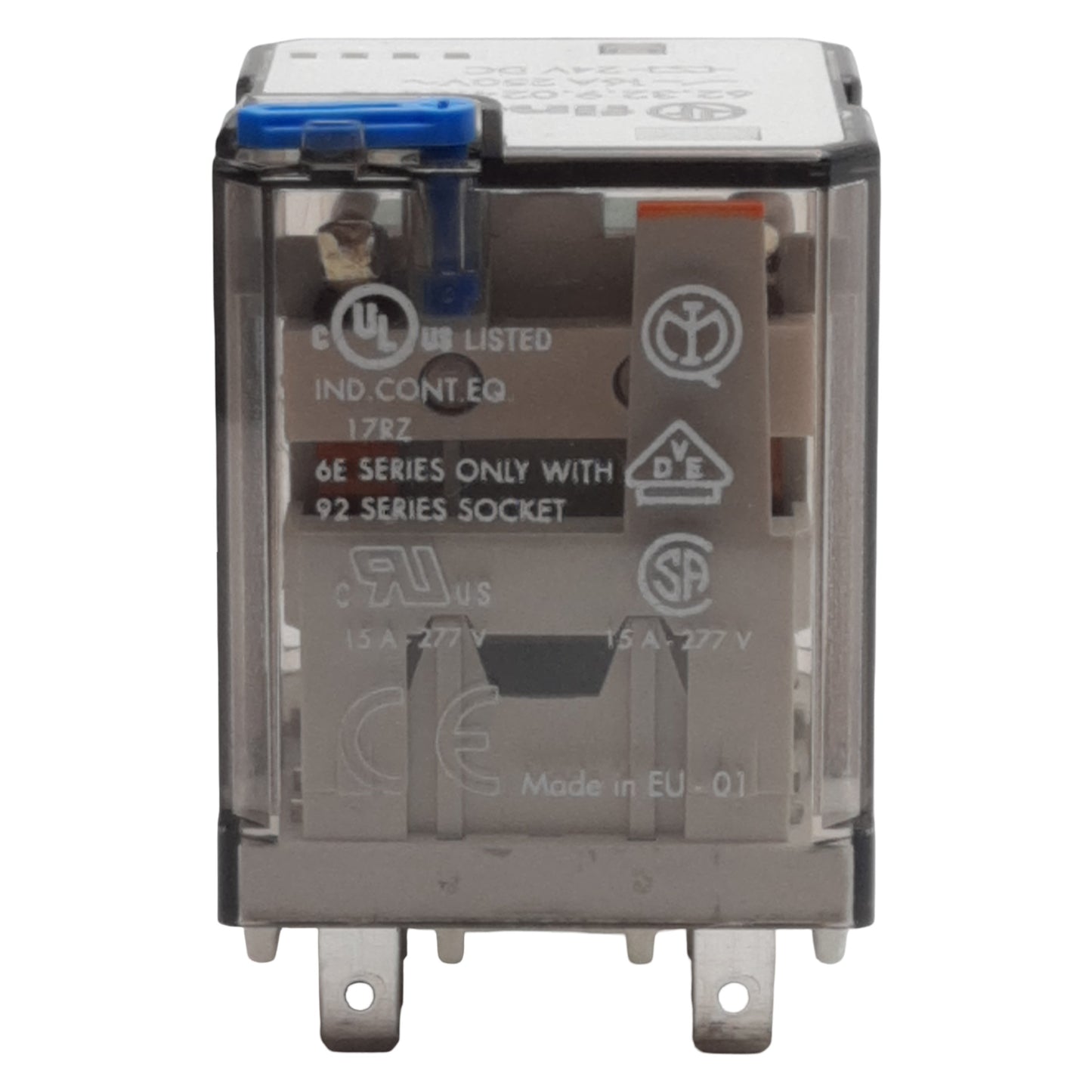 New – Open box Lot of 3 Finder 62.32.9.024.0040 Ice Cube Relay, DPDT, 16A 250VAC, 24VDC Coil