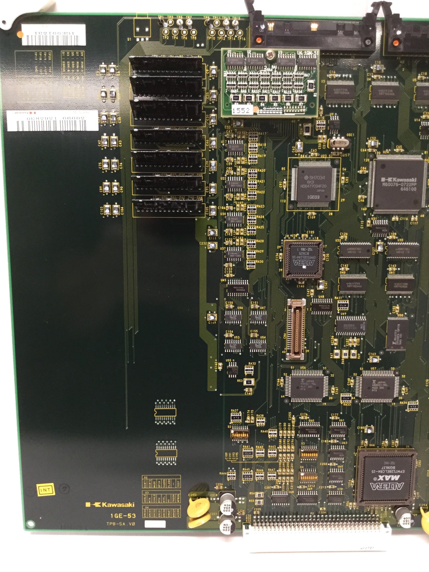 Used Kawasaki 50999-1565R30 1GE-53 Robot Control Board for A50F, JS005