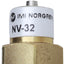 Used Lot of 2 Norgren NV-32 Mini Needle Valve, Male-Female 10-32, 6.8 SCFM at 125 PSI