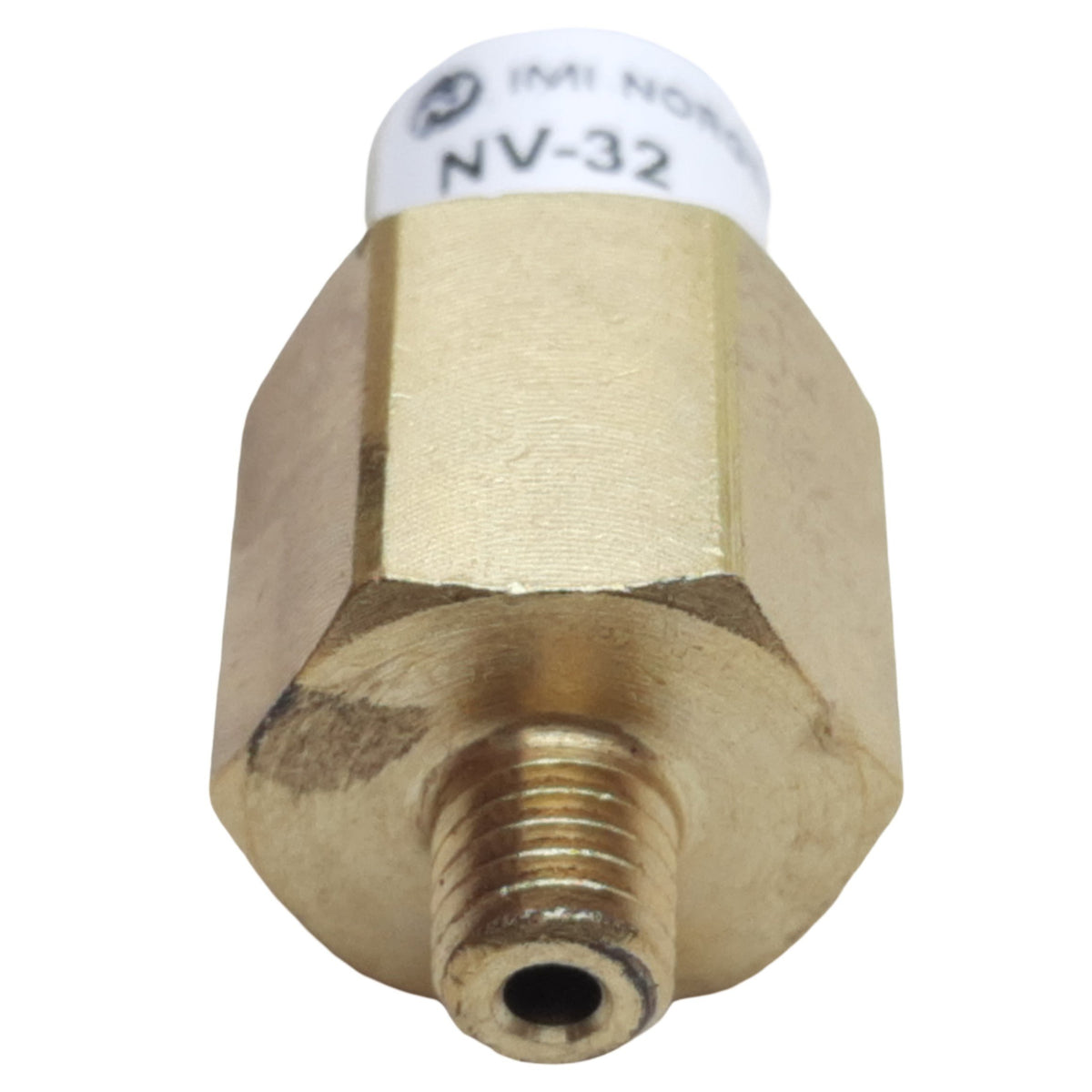 Used Lot of 2 Norgren NV-32 Mini Needle Valve, Male-Female 10-32, 6.8 SCFM at 125 PSI