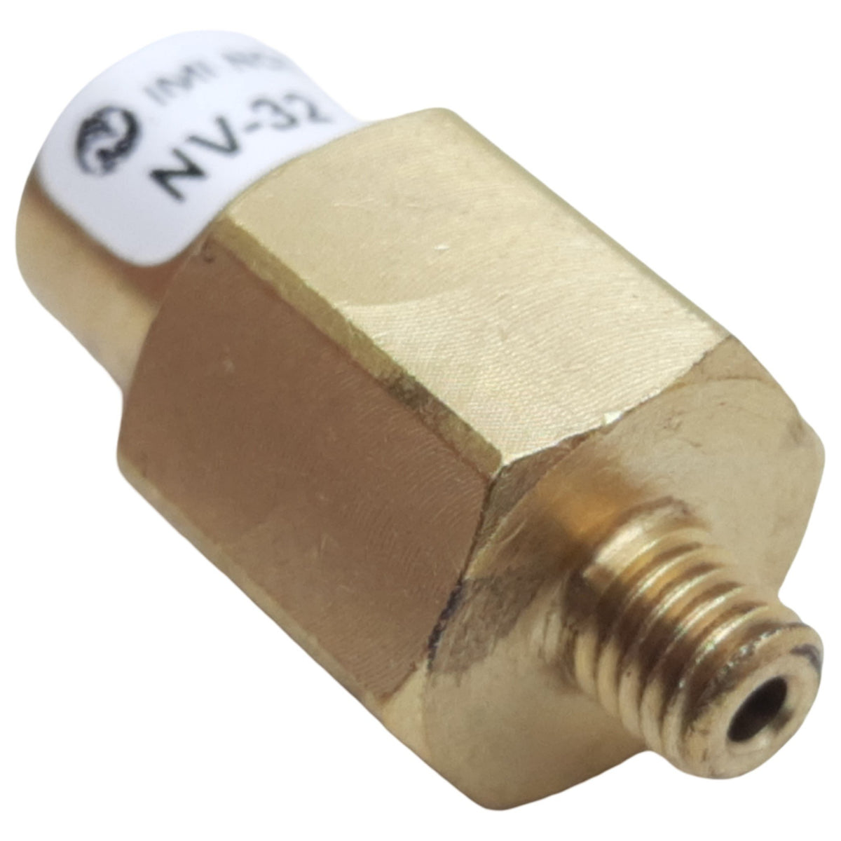 Used Lot of 2 Norgren NV-32 Mini Needle Valve, Male-Female 10-32, 6.8 SCFM at 125 PSI