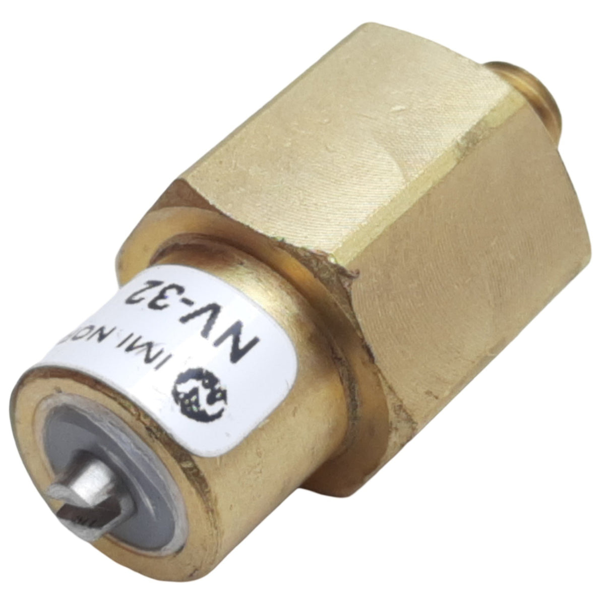 Used Lot of 2 Norgren NV-32 Mini Needle Valve, Male-Female 10-32, 6.8 SCFM at 125 PSI