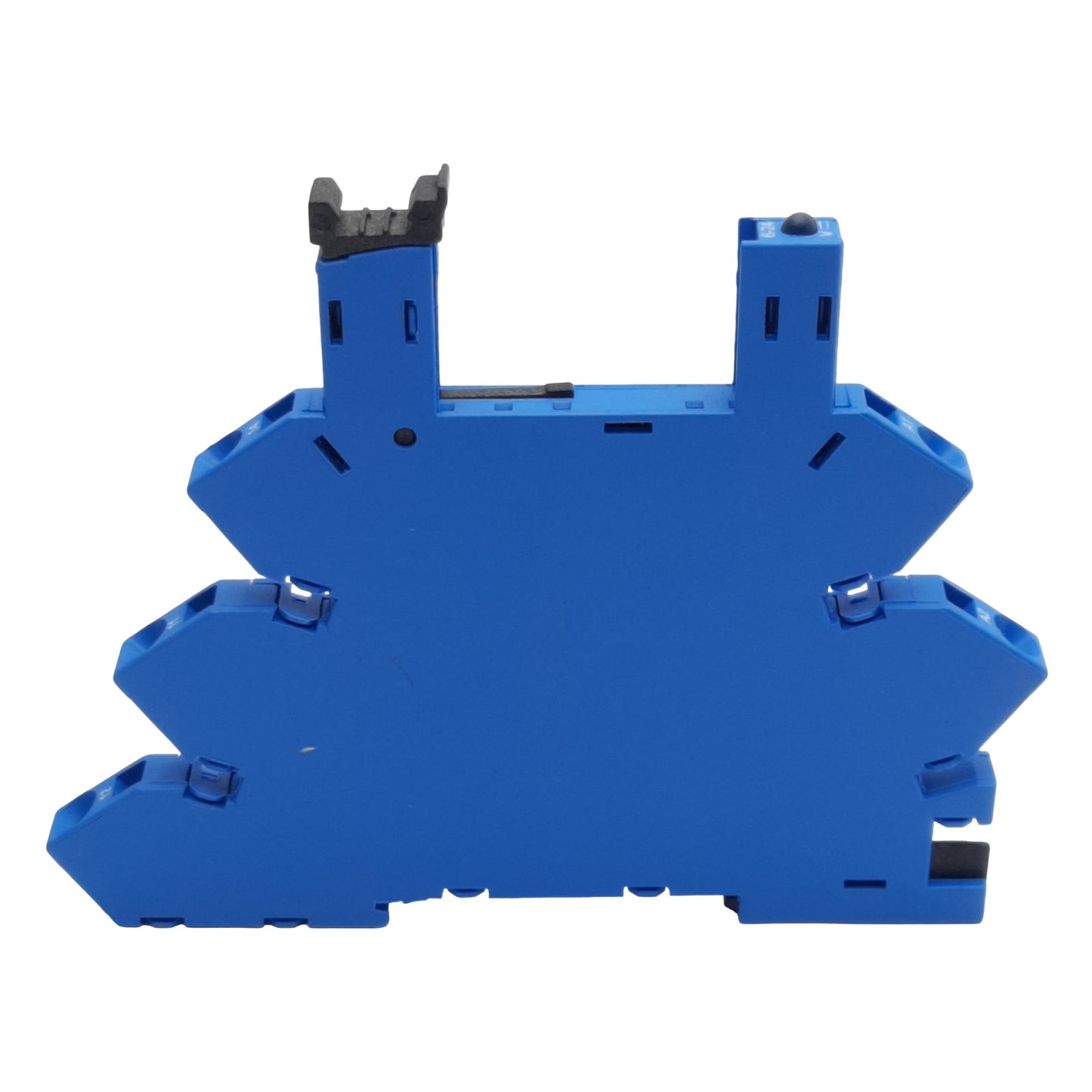 New Lot of 4 Finder 93.51.7.024 Relay Socket, 5-Pin, DIN Rail, 6A 250VAC, 12VDC Coil