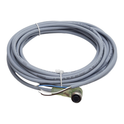 New Turck WK 4.4T-6-P7X2/S90 Cordset, 4-Pin M12 90° Female to Leads, 4A 30VDC, 6m