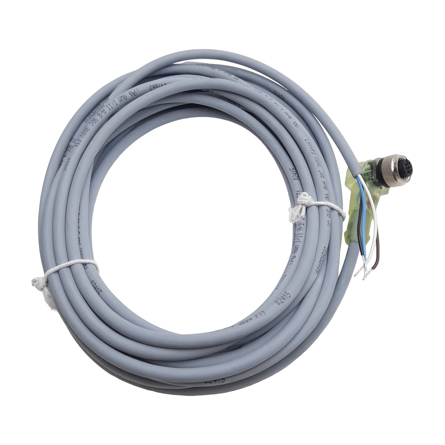 New Turck WK 4.4T-6-P7X2/S90 Cordset, 4-Pin M12 90° Female to Leads, 4A 30VDC, 6m