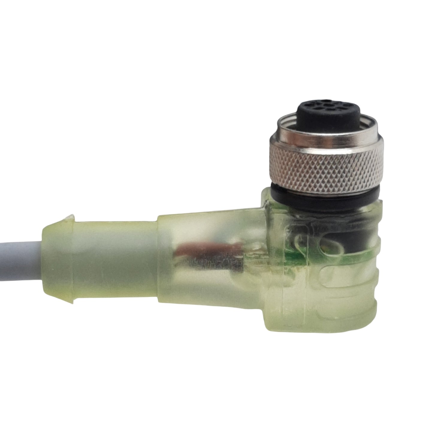 New Turck WK 4.4T-6-P7X2/S90 Cordset, 4-Pin M12 90° Female to Leads, 4A 30VDC, 6m