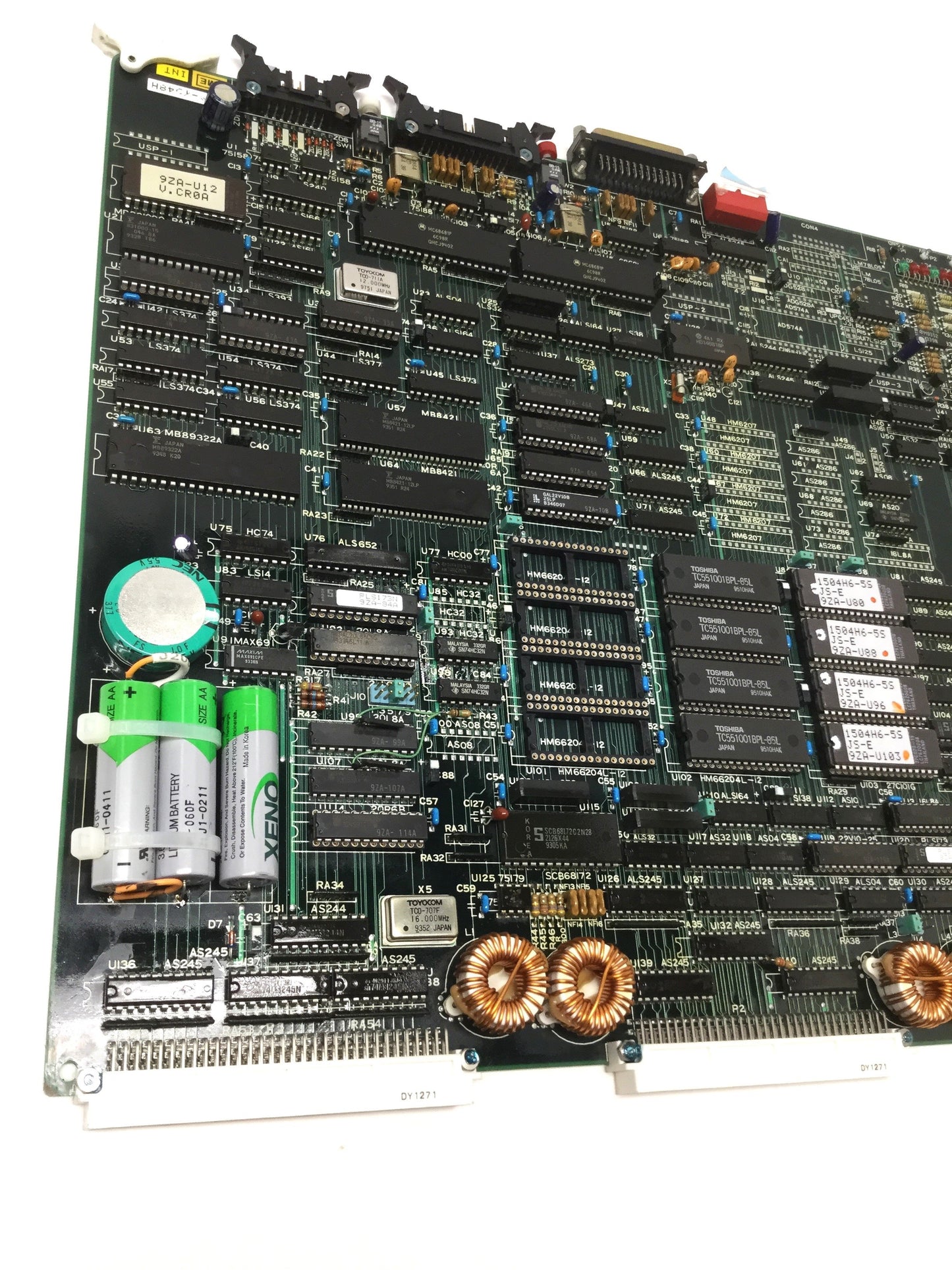 Used Kawasaki 50999-1484R1B 9ZA-51 Robot CPU Board for A50F, JS005 *Dead Batteries*