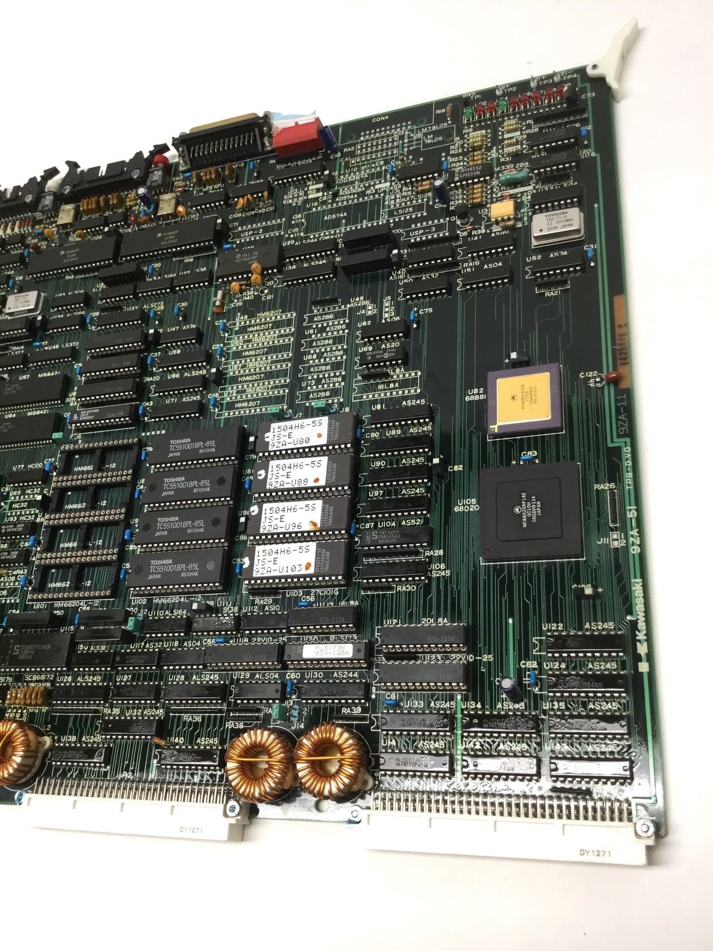 Used Kawasaki 50999-1484R1B 9ZA-51 Robot CPU Board for A50F, JS005 *Dead Batteries*