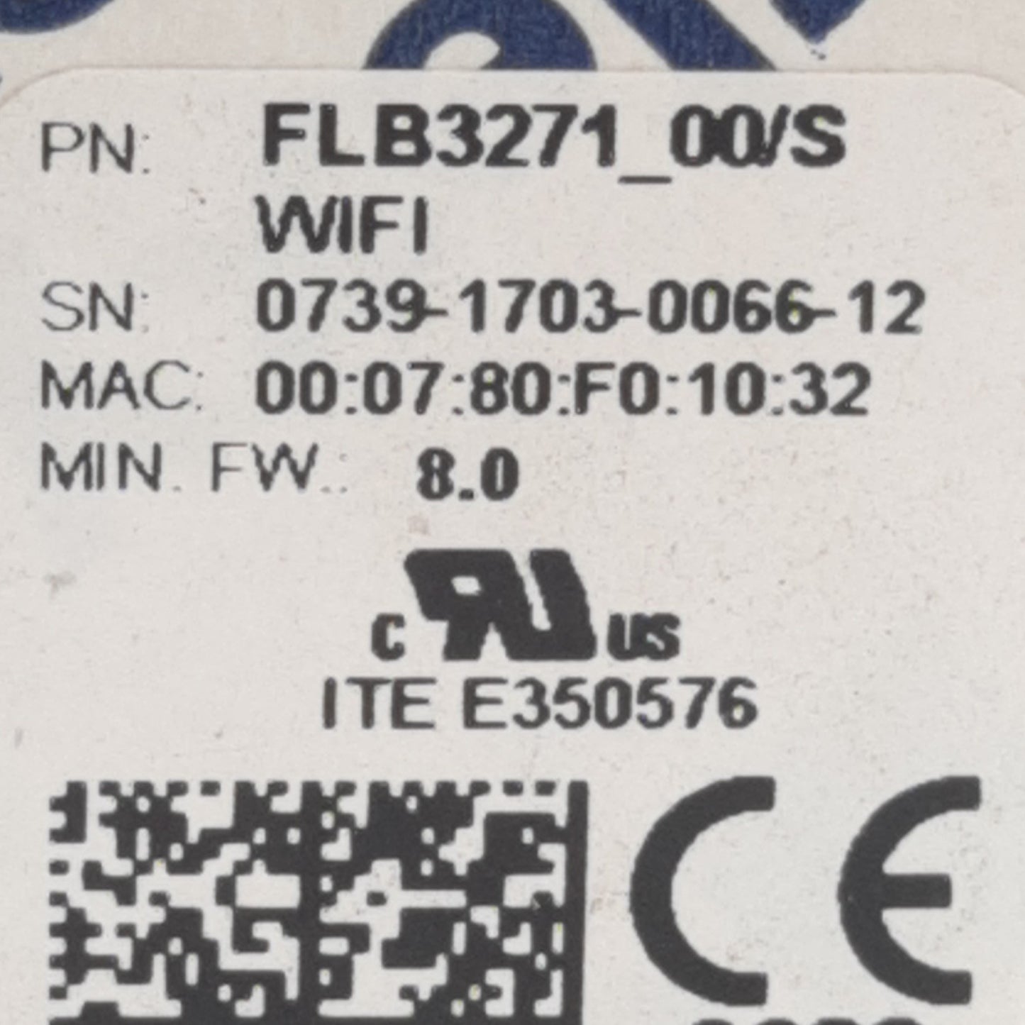 New Ewon Flexy FLB3271_00/S Extension Card-WiFi RP-SMA Connector, 1 to 11 Channels