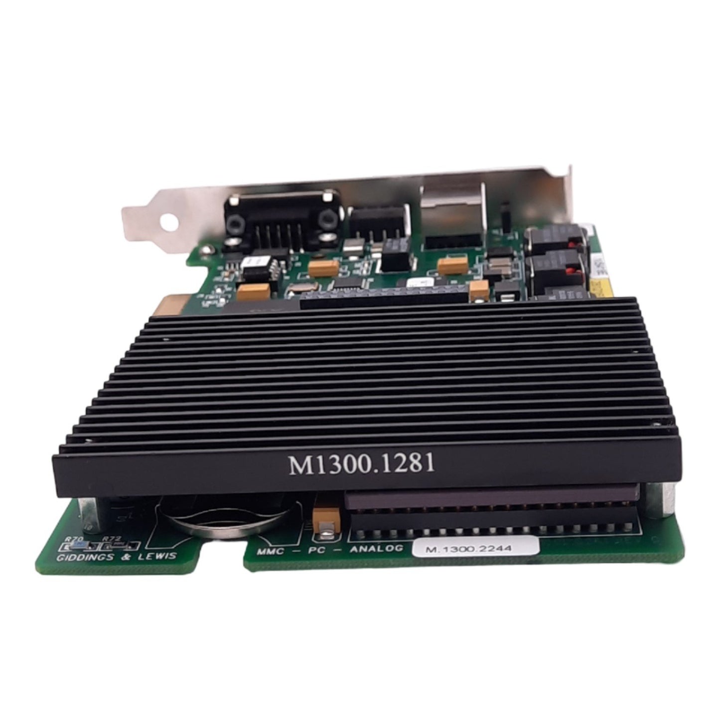 New Kollmorgen M.1300.2244 MMC for PC Analog Processor, DB9F BLOCK I/O, RJ45 TO ASIU