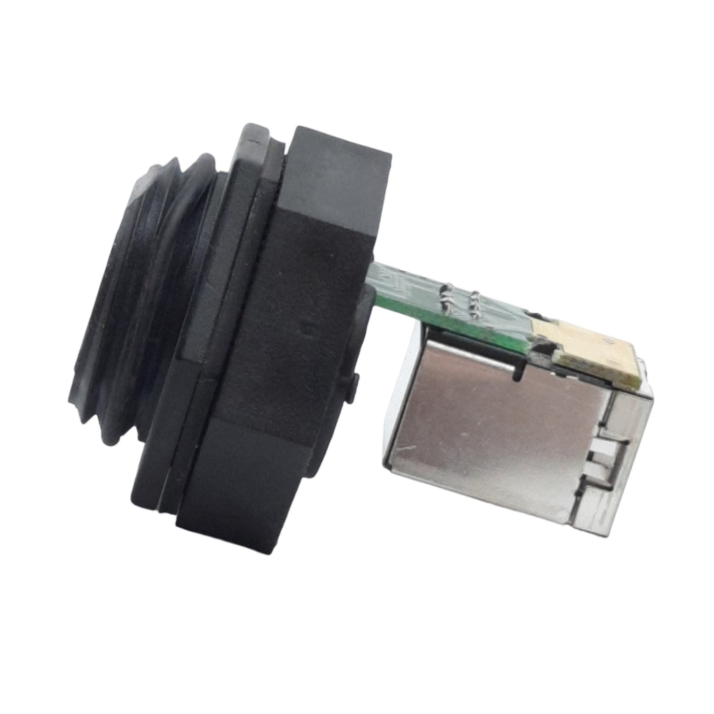 New L-Com WPJ1F5 Shielded Feed-Thru Coupler, 8p8c RJ45 Female, 1in Cutout Mount