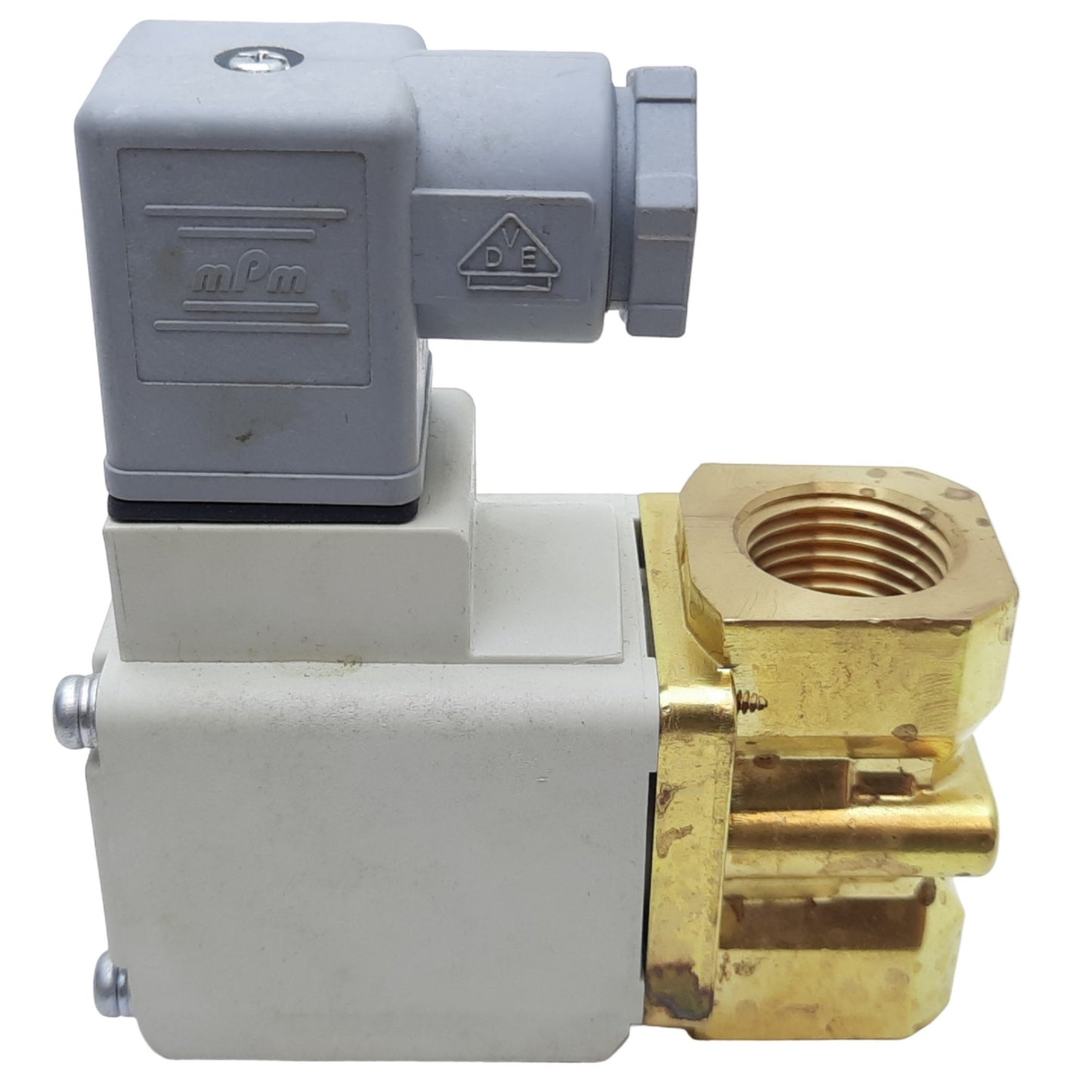 New – Open box SMC VX232GG Solenoid Valve for Water, 0.1MPa, ø10mm, N.C., 1/2in Rc, 24VDC Coil
