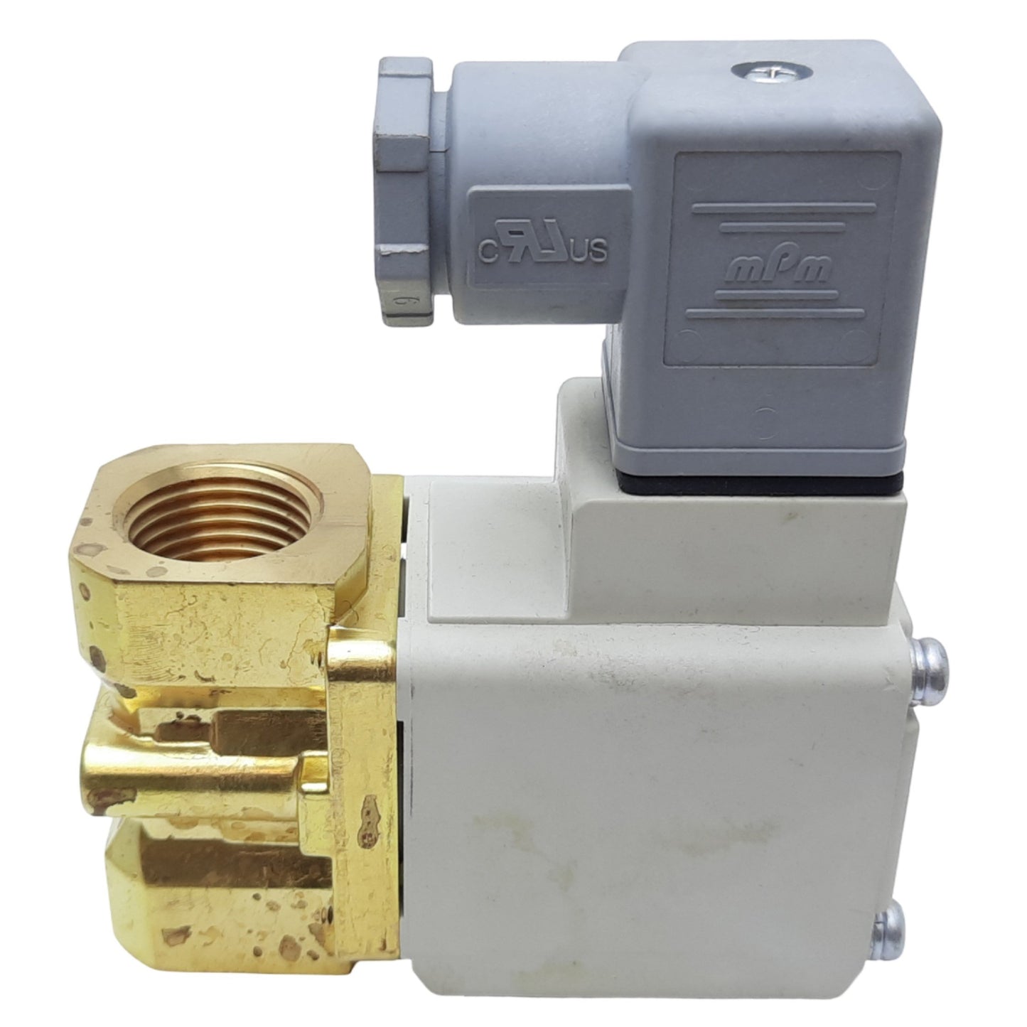 New – Open box SMC VX232GG Solenoid Valve for Water, 0.1MPa, ø10mm, N.C., 1/2in Rc, 24VDC Coil