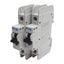 Used Lot of 2 Eaton FAZ-C3/1-NA-L-SP Circuit Breaker, 1-Pole, 3A 240VAC, DIN Rail