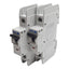 Used Lot of 2 Eaton FAZ-C6/1-NA-L-SP Circuit Breaker, 1-Pole, 6A 240VAC, DIN Rail