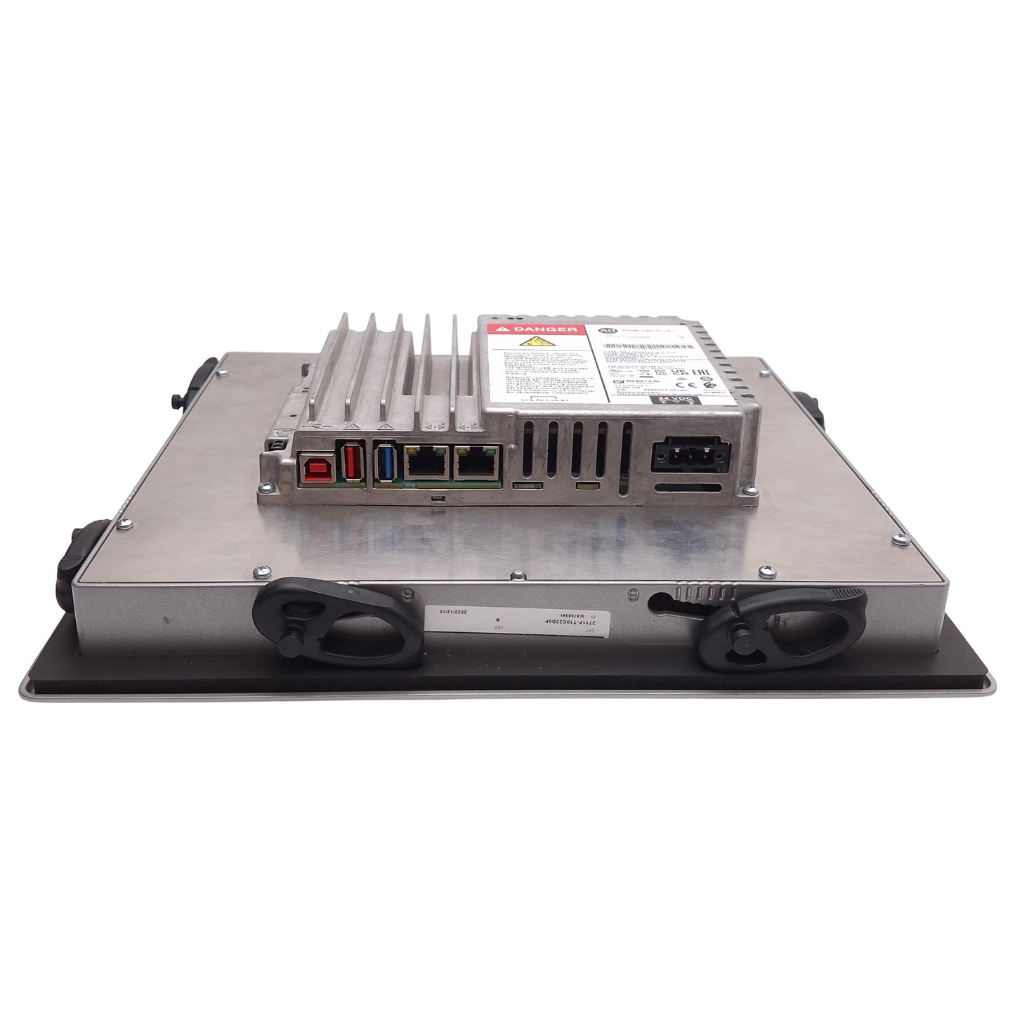 Used Allen Bradley 2711P-T10C22D9P Ser B Panelview Plus 7 HMI, 10in Display, 24VDC