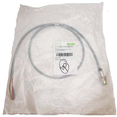 New Murrelektronik 7000-17197-2920100 M12 Female Receptacle 1m Length, 30VAC/DC, 2A