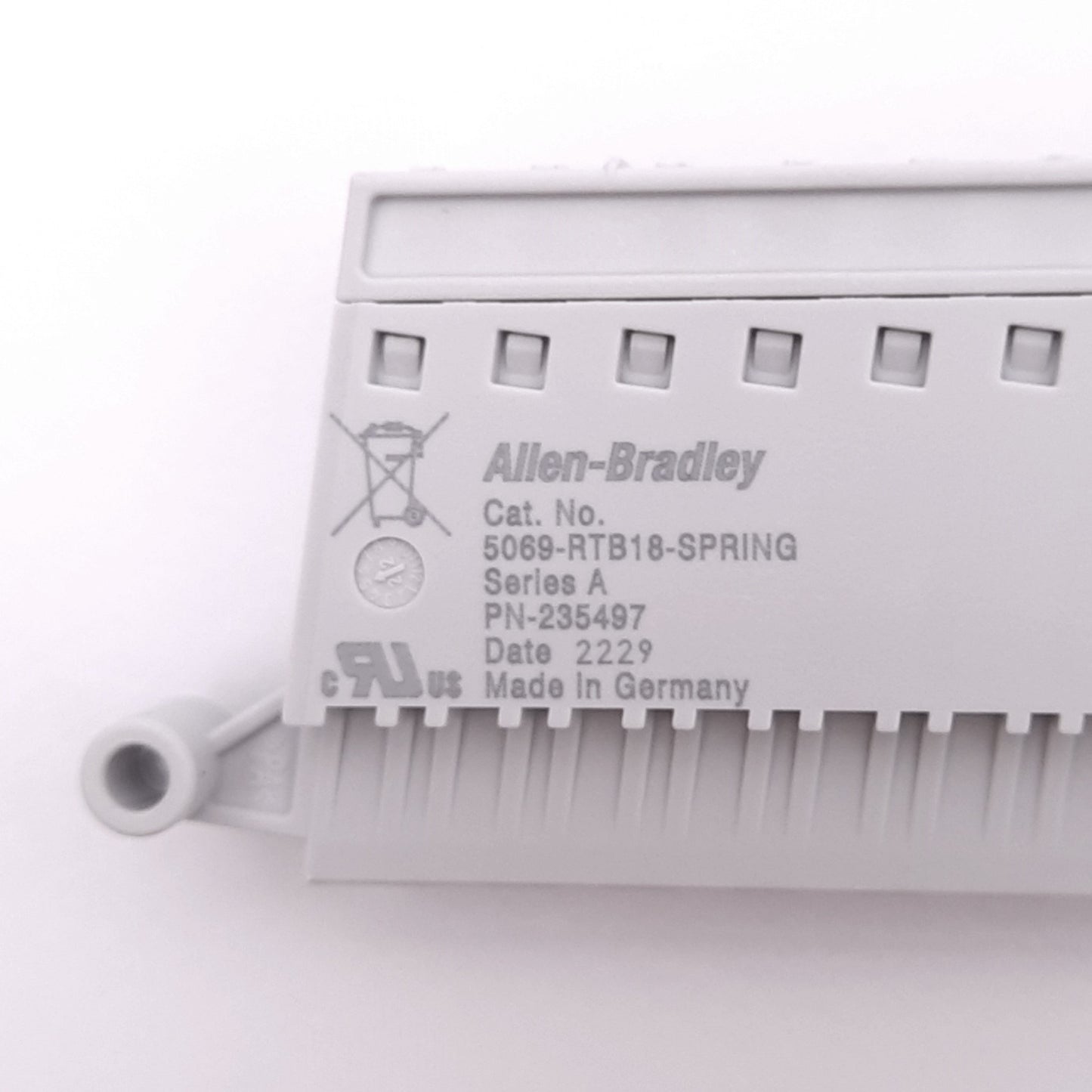 New – Open box Allen Bradley 5069-RTB18-SPRING I/O Terminal Block for Compact 5000, 18-Pin