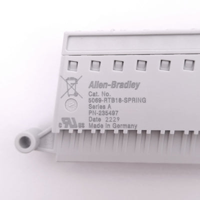 New – Open box Allen Bradley 5069-RTB18-SPRING I/O Terminal Block for Compact 5000, 18-Pin