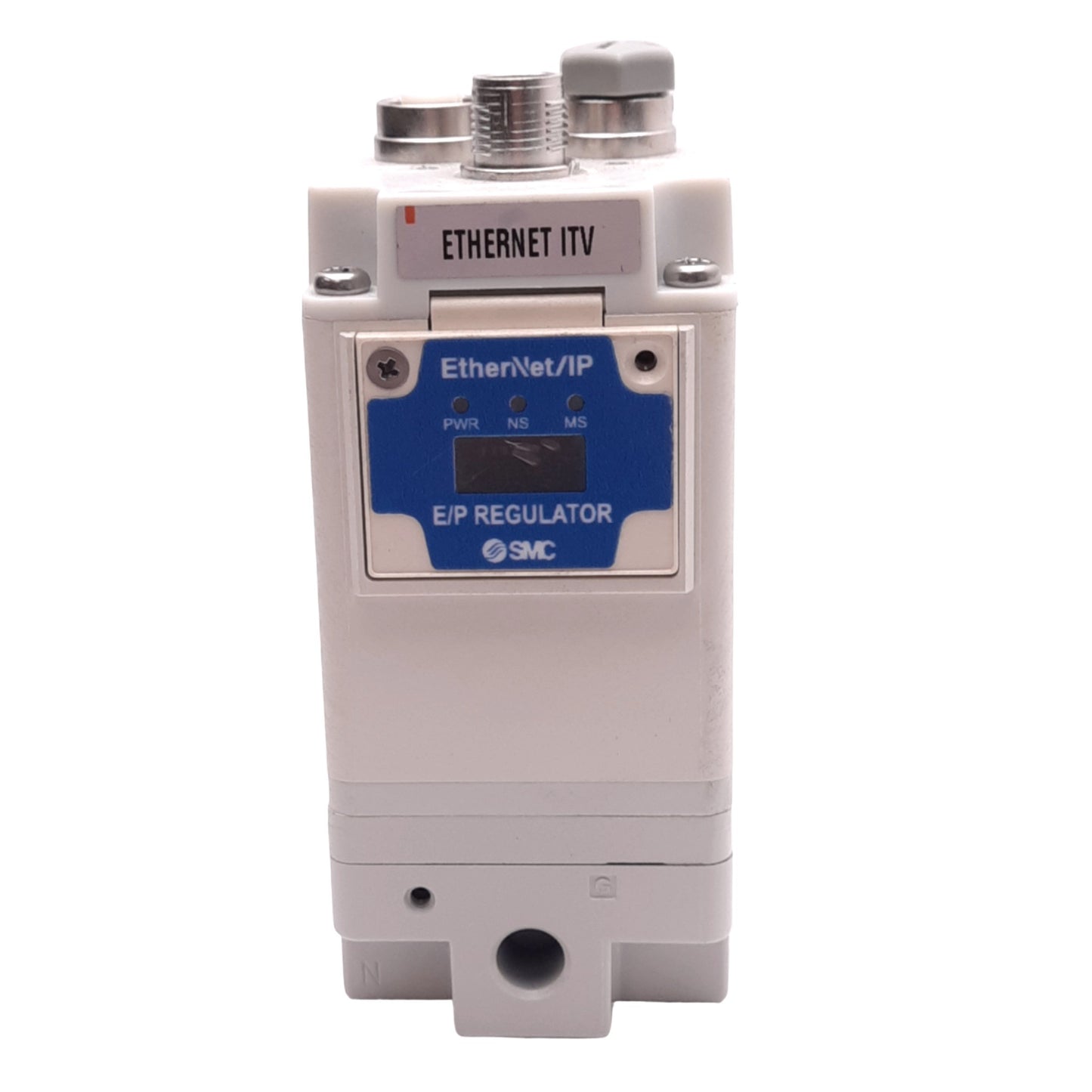 Used SMC ITV1050-SEN-N1-DUX02357 Electro-Pneumatic Regulator, EtherNet/IP, 1/8" NPT