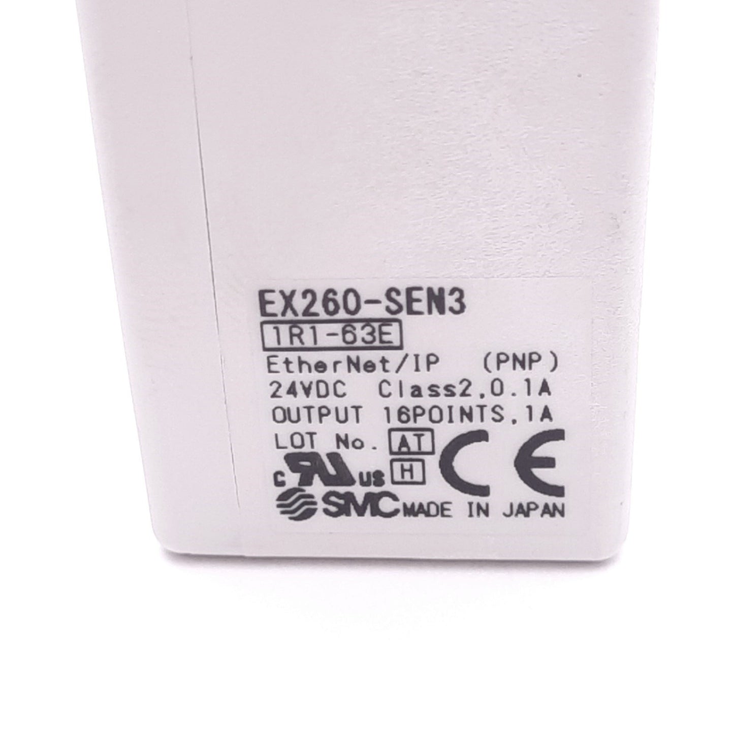 Used SMC EX260-SEN3 Serial Interface Unit, EtherNet/IP (PNP), 100Mbps, 24VDC