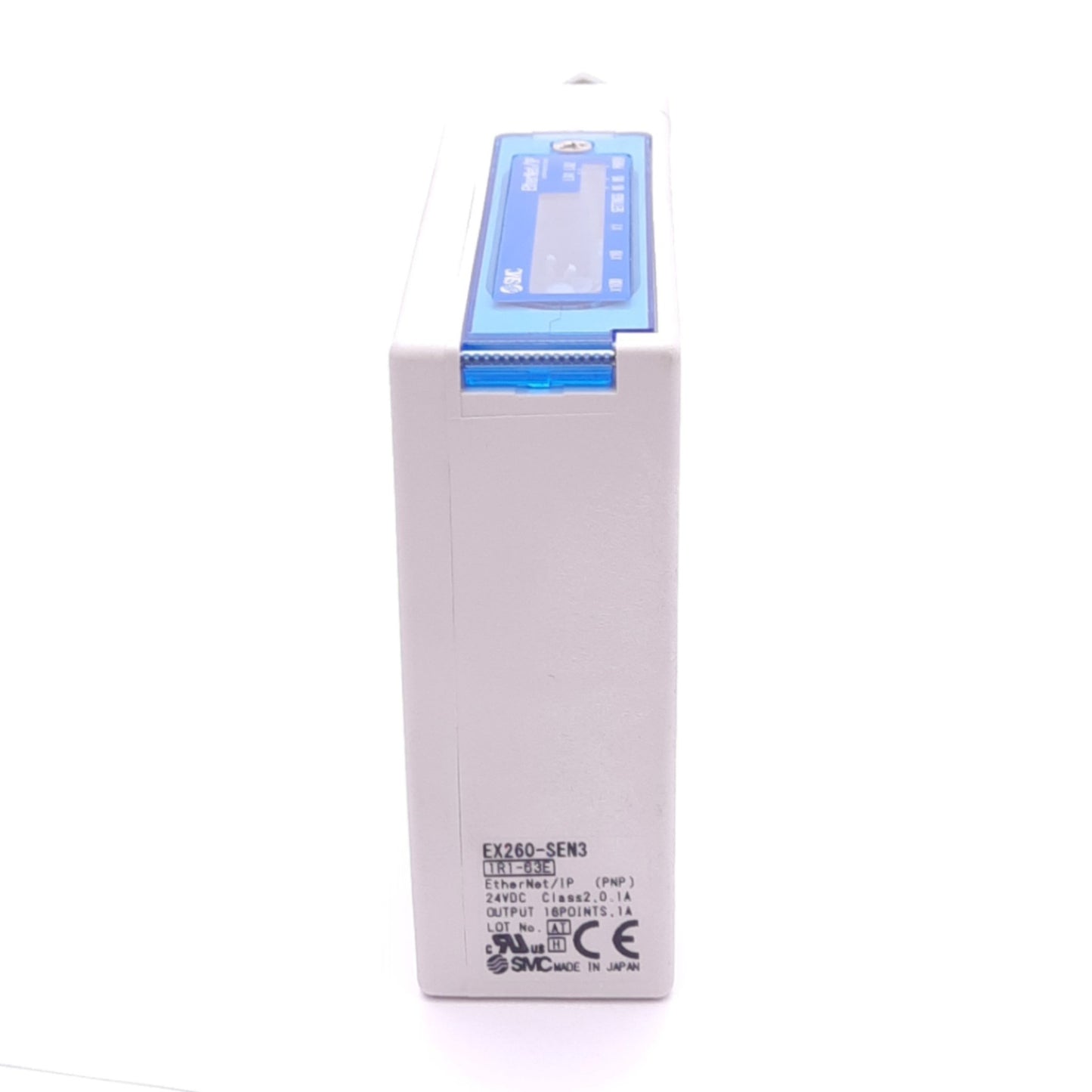 Used SMC EX260-SEN3 Serial Interface Unit, EtherNet/IP (PNP), 100Mbps, 24VDC