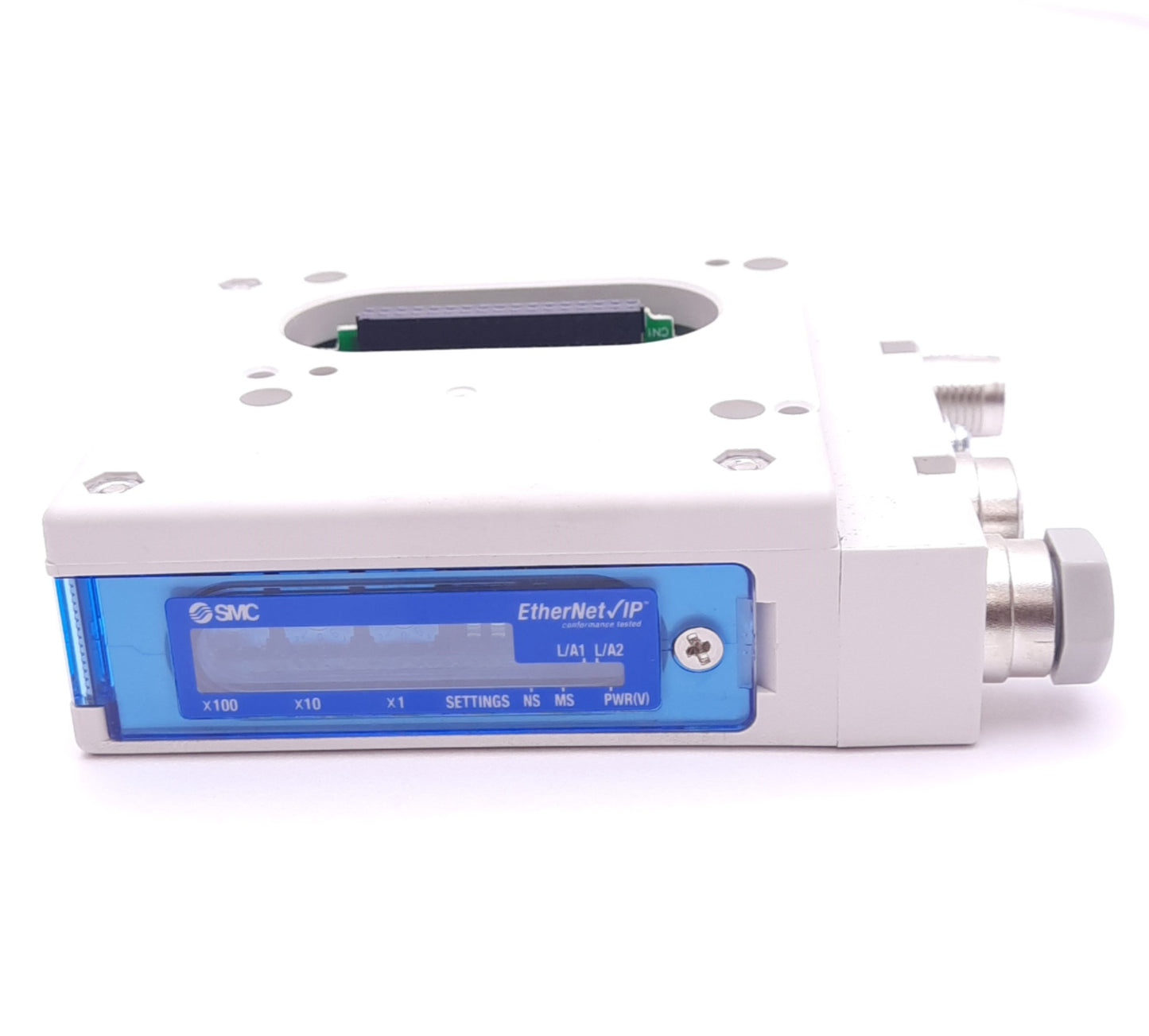 Used SMC EX260-SEN3 Serial Interface Unit, EtherNet/IP (PNP), 100Mbps, 24VDC