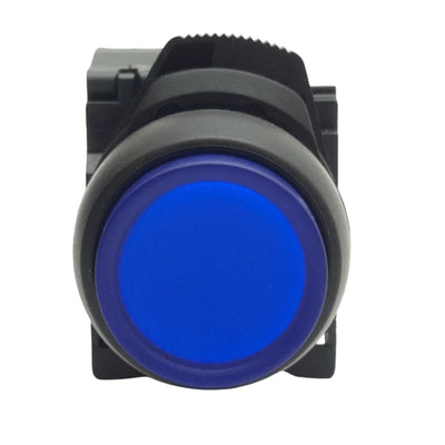 Used Allen Bradley 800FP-LF6 Blue Illuminated Momentary Push Button ø22mm, 1NO, 300V